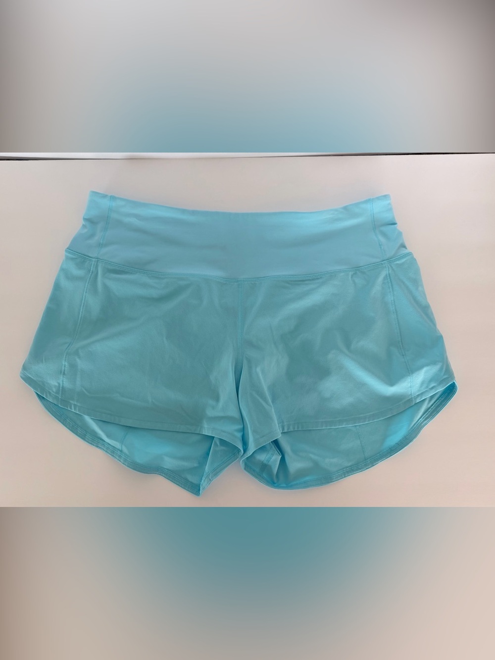 Lululemon Light Blue Speed Up Shorts